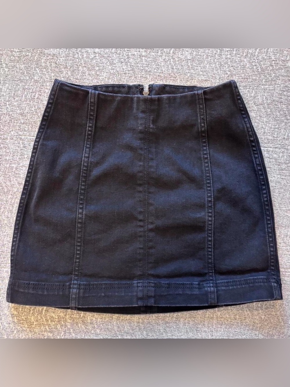 wild fable Black Panel Seam Mini Skirt